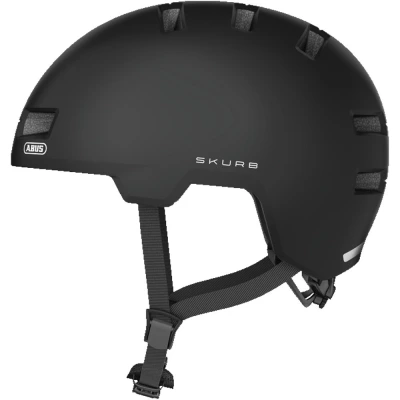 Kask rowerowy orzech Abus Skurb MIPS czarny - S
