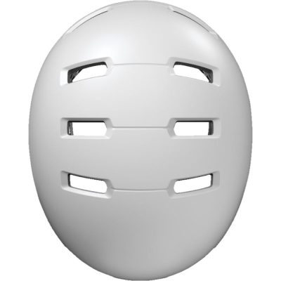 Kask rowerowy orzech Abus Skurb biały