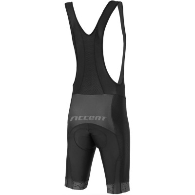 Spodenki Accent Hero Czarno Szare - XL