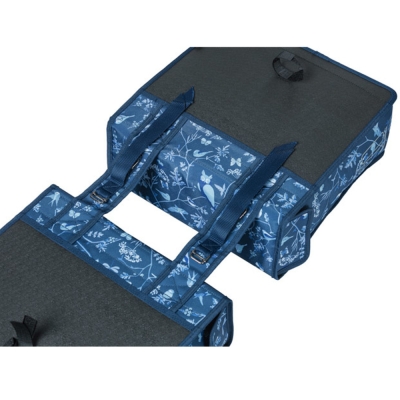 Sakwy Basil Wanderlust Double Bag niebieskie