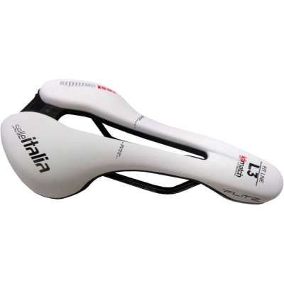Siodełko Selle Italia Flite Boost Superflow TM białe ID Match