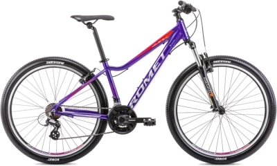 Rower MTB damski Romet Jolene 7.0 fioletowy