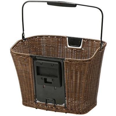 Koszyk na rower KlickFix Structura Brown EF
