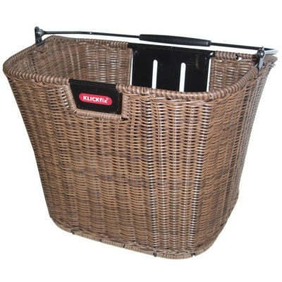 Koszyk na rower KlickFix Structura Brown EF