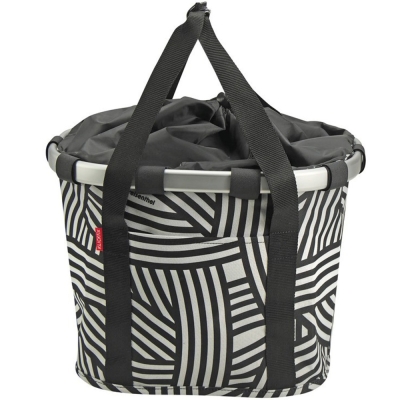 Koszyk na rower KlickFix Bikebasket Zebra