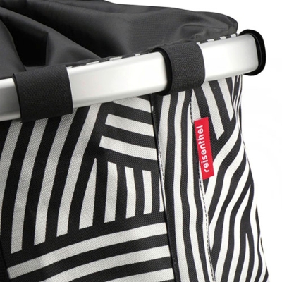Koszyk na rower KlickFix Bikebasket Zebra