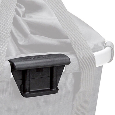 Koszyk na rower KlickFix Bikebasket Folklore Black