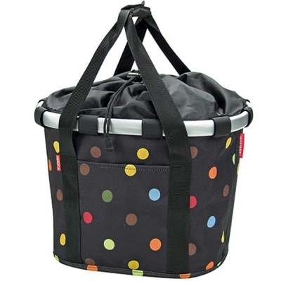 Koszyk na rower KlickFix Bikebasket Dots