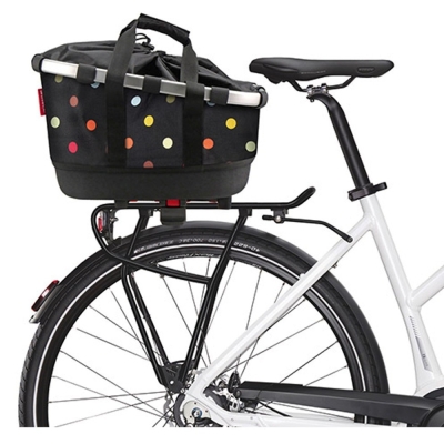 Koszyk na rower KlickFix Bikebasket GT UniKlip Dots