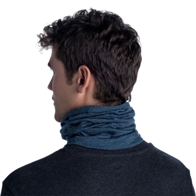 Chusta Buff Merino Midweight granatowa
