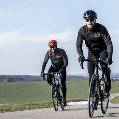 Kurtka rowerowa Rogelli Infinite czarna - 3XL