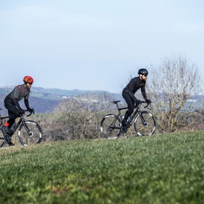 Kurtka rowerowa Rogelli Infinite czarna - 3XL