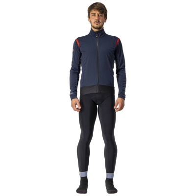 Kurtka rowerowa Castelli Alpha Ros 2 Light niebieska - L