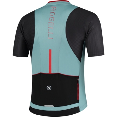 Koszulka rowerowa Rogelli Minimal miętowa - XL