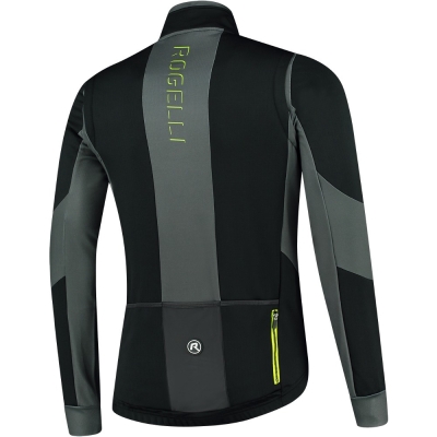 Kurtka rowerowa Rogelli Brave czarna - XXL