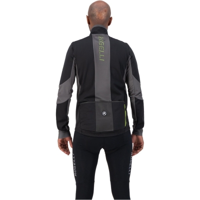 Kurtka rowerowa Rogelli Brave czarna - XXL