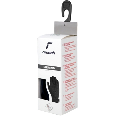Rękawiczki Reusch Merino czarne - 8.5