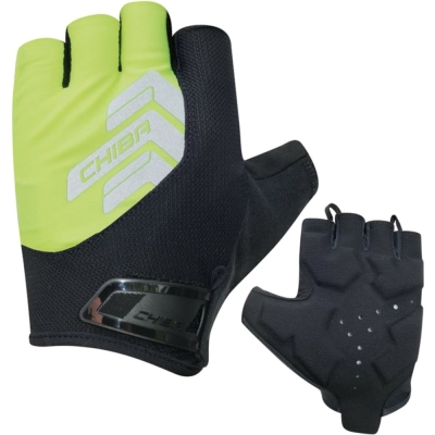 Rękawiczki Chiba Reflex II czarno żółte - XS