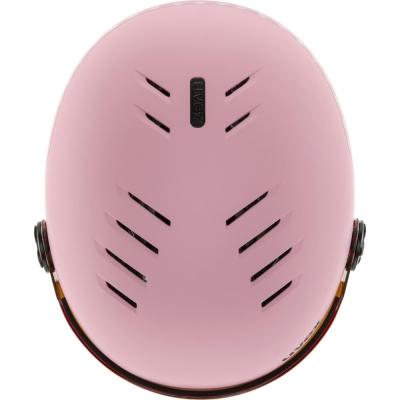Kask narciarski Uvex Rocket Jr Visor różowy