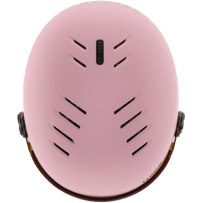 Kask narciarski Uvex Rocket Jr Visor różowy