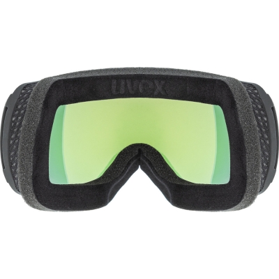 Gogle narciarskie Uvex Downhill 2100 CV czarno-pomarańczowe