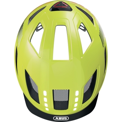 Kask rowerowy Abus Hyban 2.0 LED żółty - M