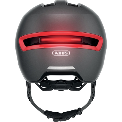 Kask rowerowy Abus HUD-Y ciemnoszary