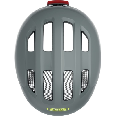 Kask rowerowy Abus Smiley 3.0 ACE LED szary