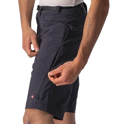 Szorty Castelli Unlimited Trail Baggy czarne