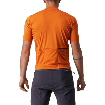 Koszulka Castelli Unlimited Allroad pomarańczowa - XXL