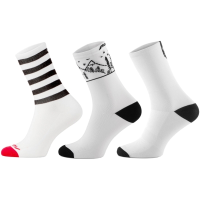 Komplet skarpetek Accent White - L (42-44)