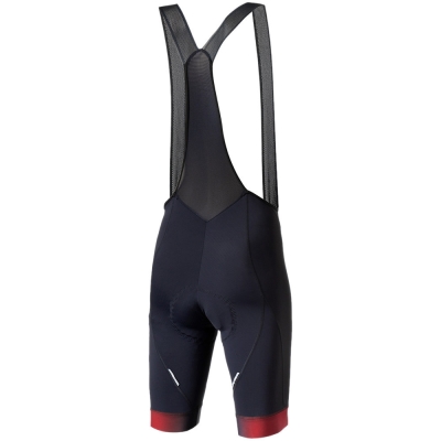 Spodenki Accent Pure czerwono czarne - M