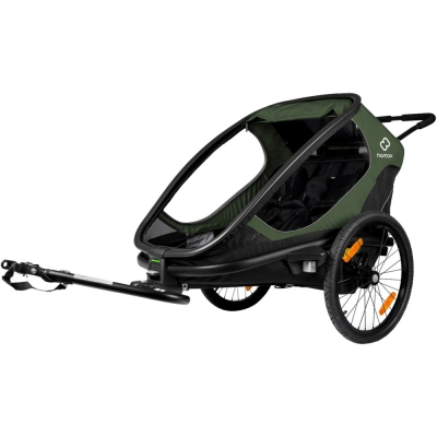 Przyczepka dziecięca Hamax Outback Twin zielona