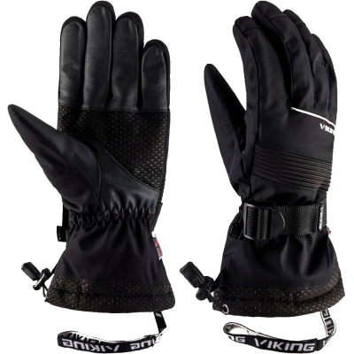 Rękawice narciarskie Viking Sigmatic Freeride czarno-białe