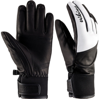 Rękawice narciarskie Viking Marilleva Ski czarno-białe - 5