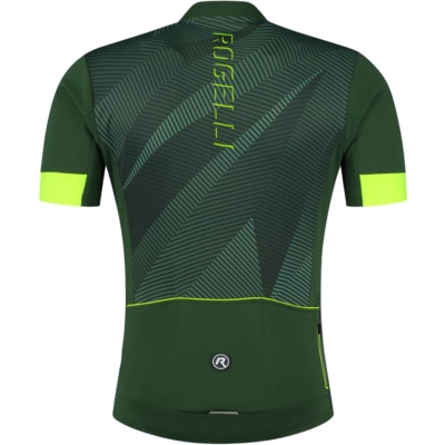 Koszulka rowerowa Rogelli Dusk zielona - XL