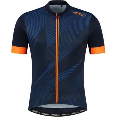 Koszulka rowerowa Rogelli Dusk granatowa - XL