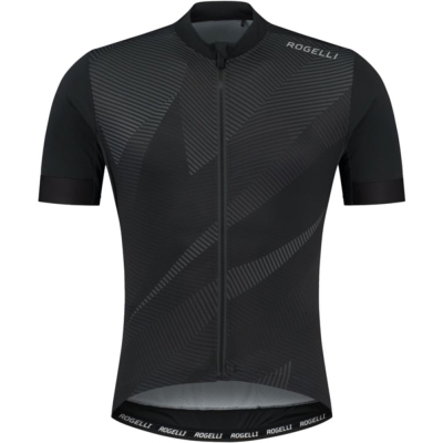 Koszulka rowerowa Rogelli Dusk czarna - XL