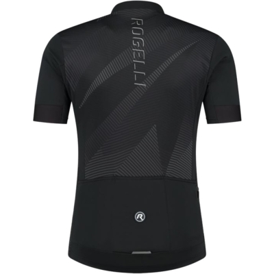 Koszulka rowerowa Rogelli Dusk czarna - XXL