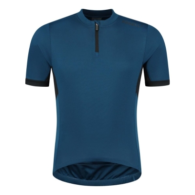 Koszulka rowerowa Rogelli Core granatowa - XL