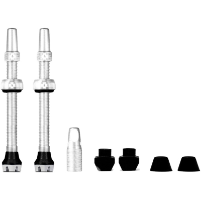 Zestaw wentyli Muc-Off V2 Tubeless Valves srebrny