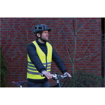 Kamizelka dziecięca Abus Lumino Reflex Vest Kids żółta