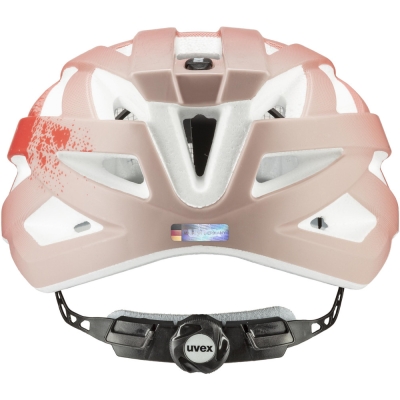 Kask rowerowy Uvex Air Wing CC czerwono-biały