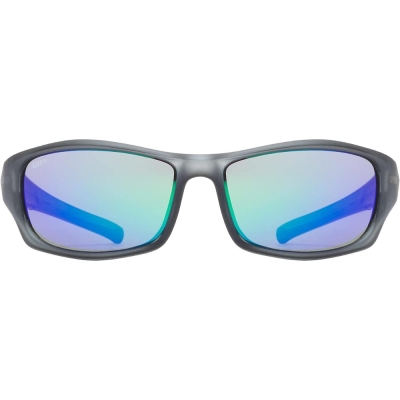 Okulary rowerowe Uvex Sportstyle 211 szaro-czarne