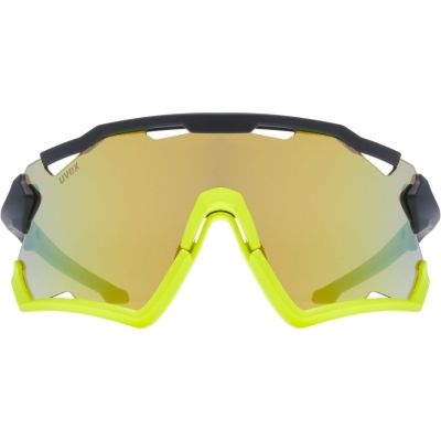 Okulary rowerowe Uvex Sportstyle 228 czarno-żółte