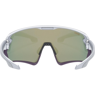 Okulary rowerowe Uvex Sportstyle 231 srebrno-fioletowe