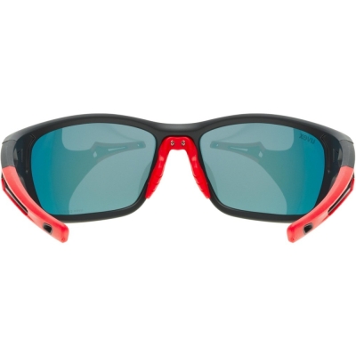 Okulary rowerowe Uvex Sportstyle 232 P czarno-czerwone