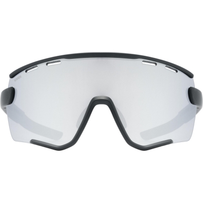 Okulary rowerowe Uvex Sportstyle 236 Set czarno-szare