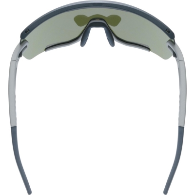 Okulary rowerowe Uvex Sportstyle 236 Set szaro-niebieskie