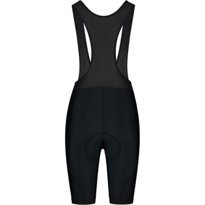 Spodenki rowerowe damskie z szelkami Rogelli Core czarne - S